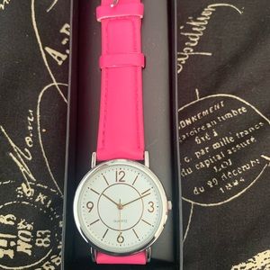 Pink watch
